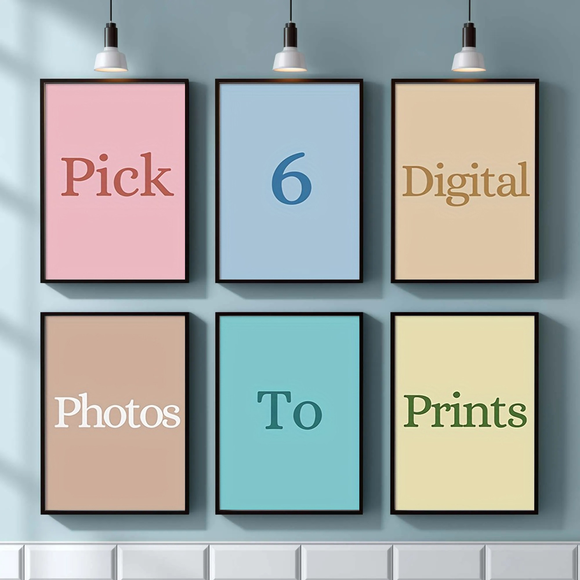 4/5/6 piezas de impresión pers - Home Decor Theme reseña y precio
