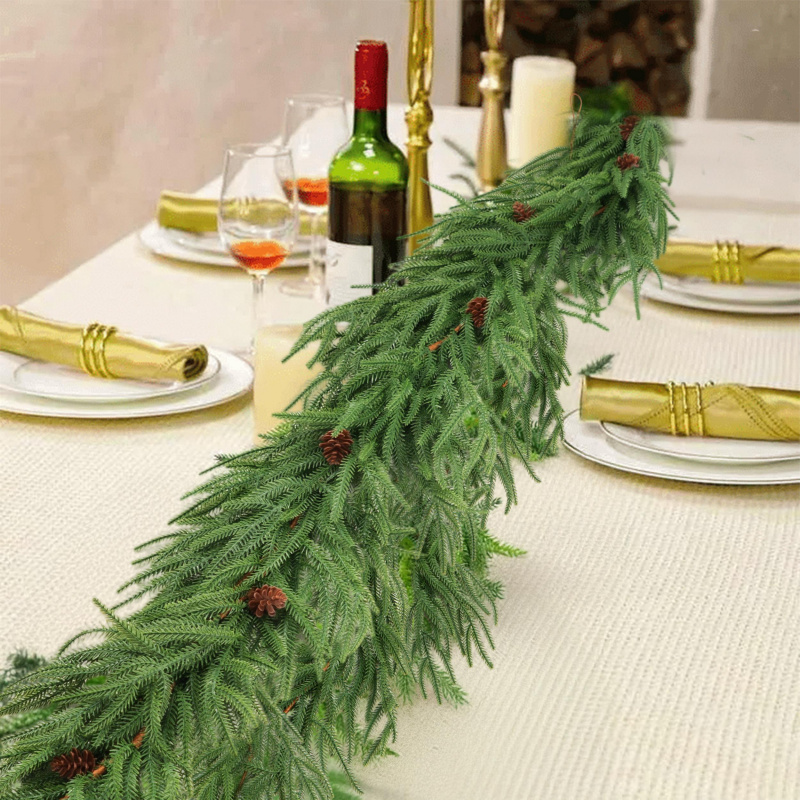 Guirnalda de árboles de Navida - Rattan Plant Basket reseña y precio