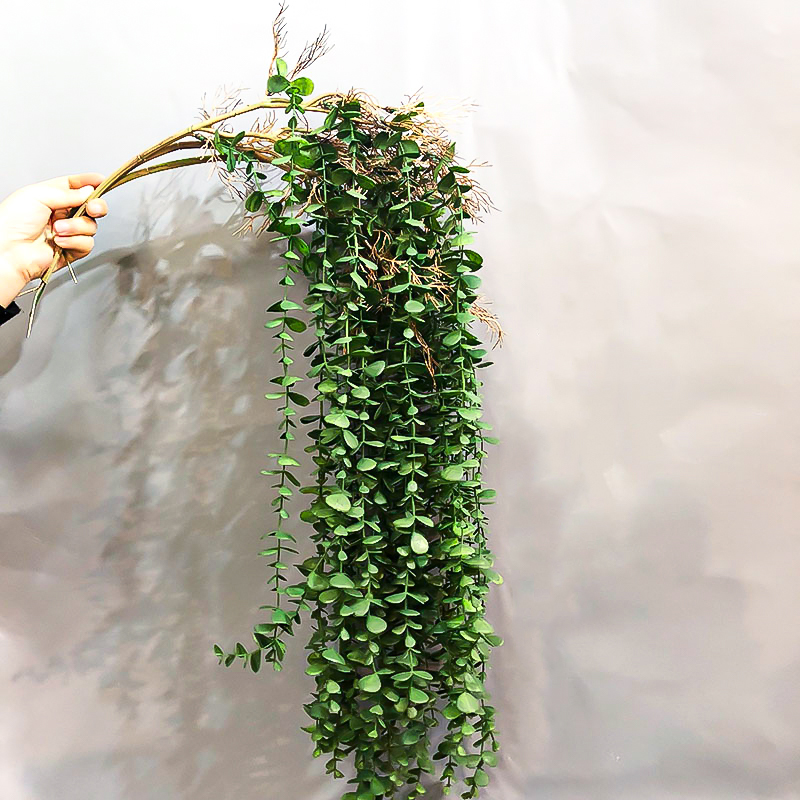 Plantas artificiales de ratán  - Rattan Plant Basket reseña y precio