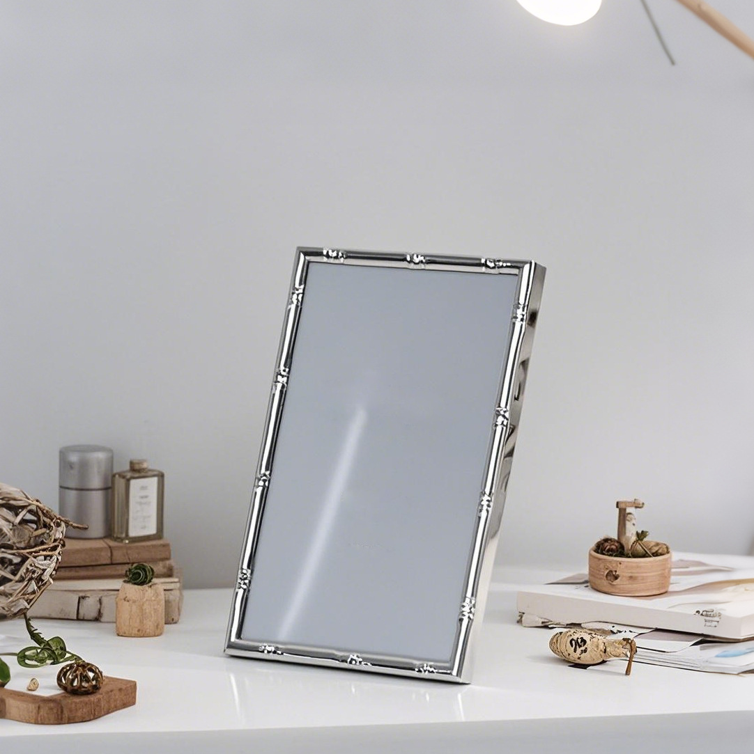 Marco de Fotos Europeo de Alum - Bamboo Photo Frame reseña y precio