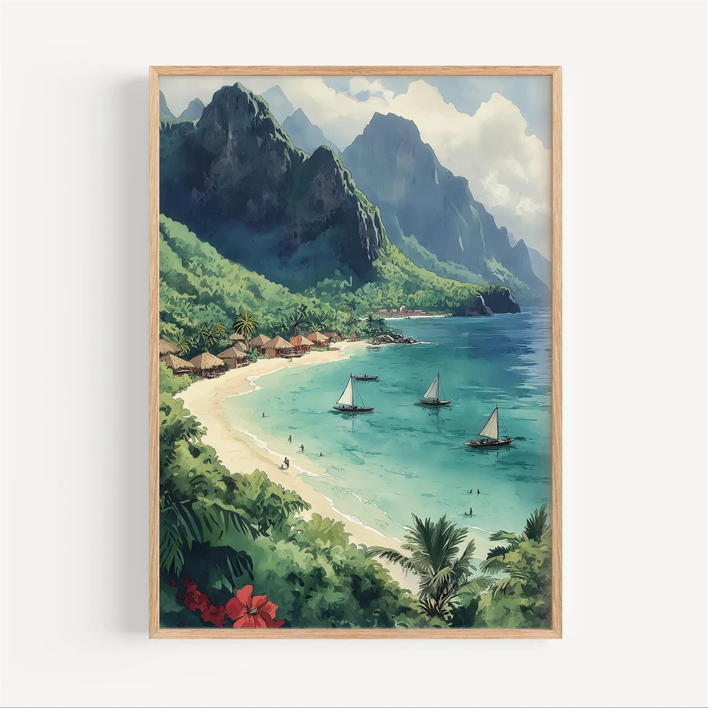 Cuadro en lienzo con motivos d - Home Decor Indonesia reseña y precio