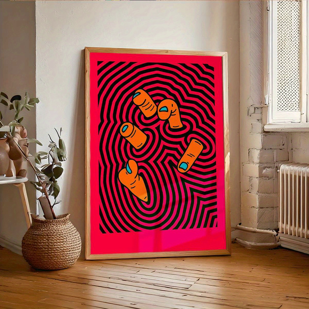 Pósteres modernos abstractos d - Home Decor Y2K reseña y precio