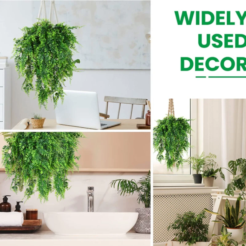 90cm planta Artificial vid dec - Rattan Plant Basket reseña y precio