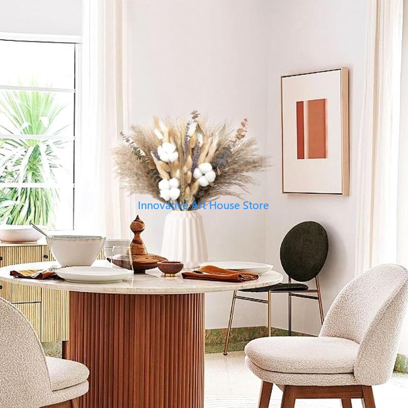 E1PC paquete flores secas reco - Pampas Grass Decor reseña y precio
