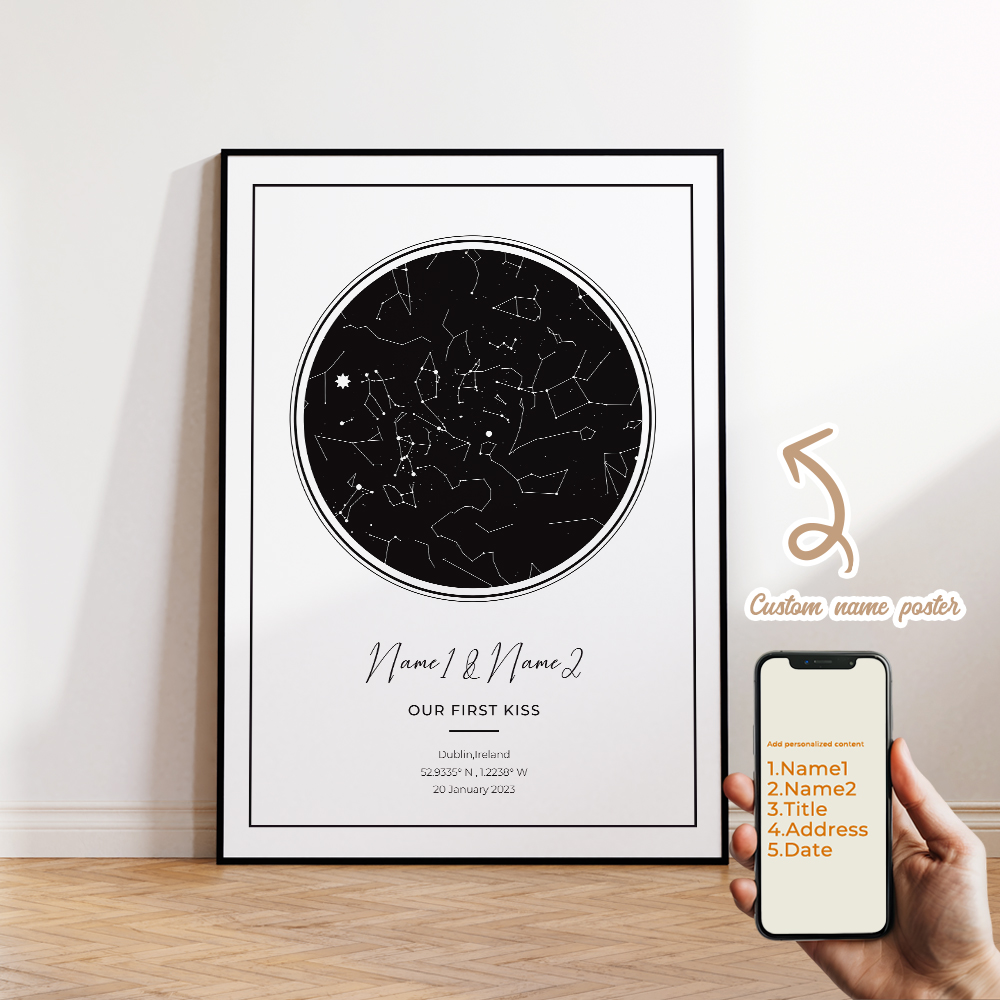 Mapa de estrella de cielo noct - Home Decor Theme reseña y precio