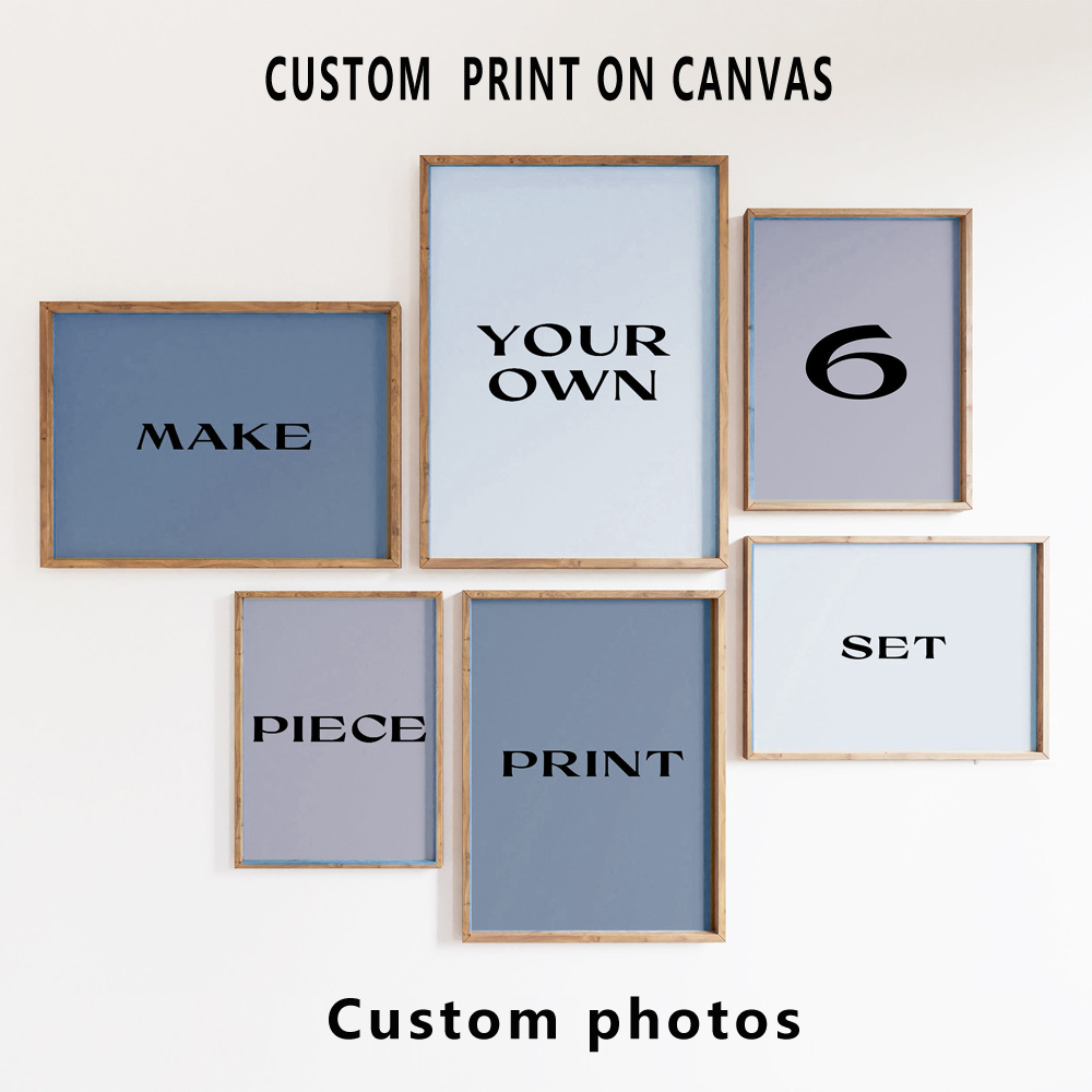 Juego de 6 Impresiones en Lien - Home Decor Theme reseña y precio